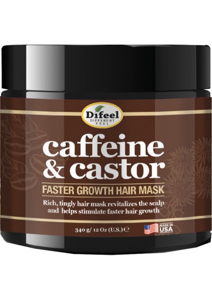 Caffeine & Castor Saç Maskesi 340GR