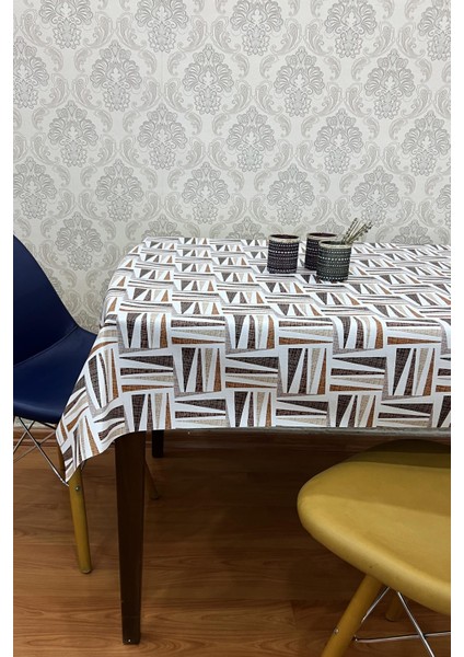 Pvc Kaymaz Elyaf Tabanlı Silinebilir Muşamba Masa ÖRTÜSÜ_123-A fiyatları