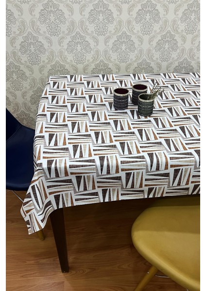 Pvc Kaymaz Elyaf Tabanlı Silinebilir Muşamba Masa ÖRTÜSÜ_123-A fırsatları