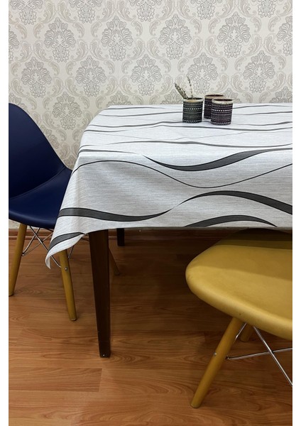 Pvc Kaymaz Elyaf Tabanlı Silinebilir Muşamba Masa ÖRTÜSÜ_151-A