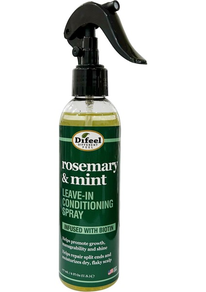 Rosemary & Mint Durulanmayan Saç Bakım Spreyi 177ml