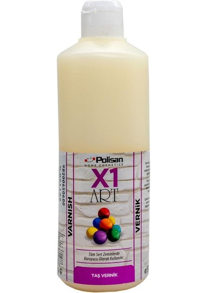 X1ART Taş Vernik Mat Şeffaf 500ML