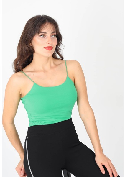 Önü Çift Kat Ip Askılı Body