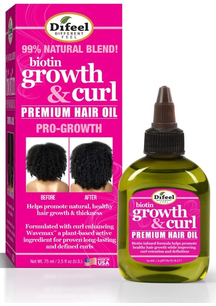 Biotin Growth & Curl Saç Yağı 75ml