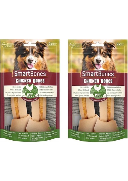 Smartbones Tavuklu Medium Kemik 2 Li 158 Gr. x 2 Adet