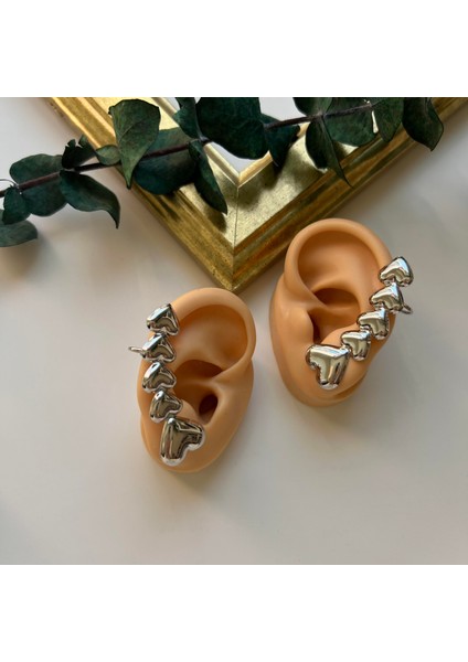 Silver Kalpli Earcuff Çift fiyatları