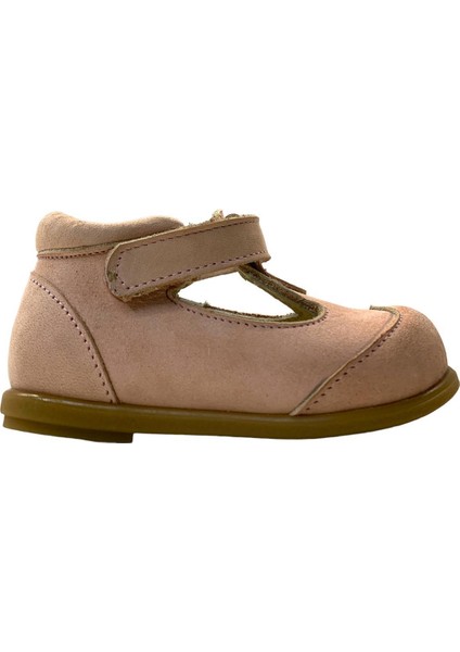 637 Bebek Deri Korseli Ilk Adım Ayakkabı