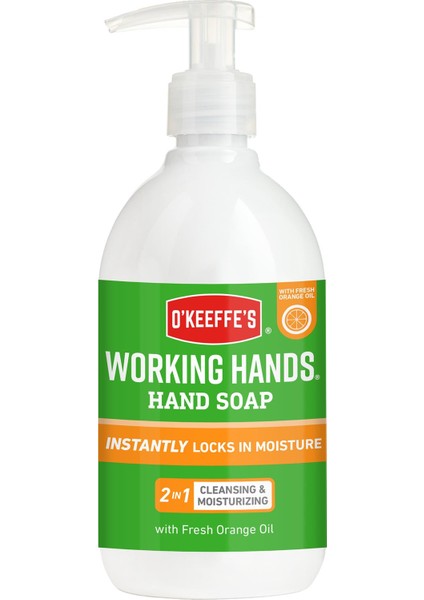 Working Hands Portakal Yağlı El Sabunu 354ml