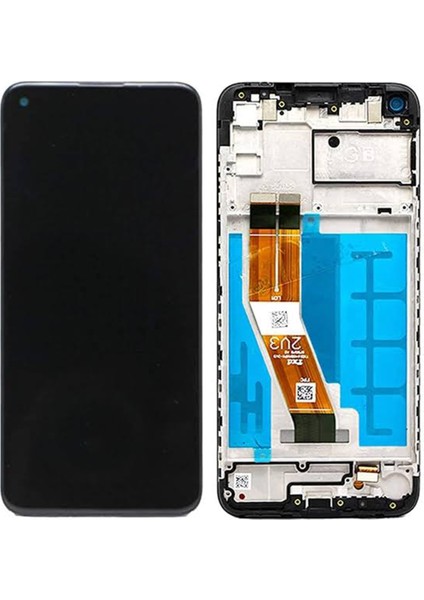 Samsung Uyumlu Galaxy SM-A115 A11 Ekran LCD Dokunmatik Full Çıtalı