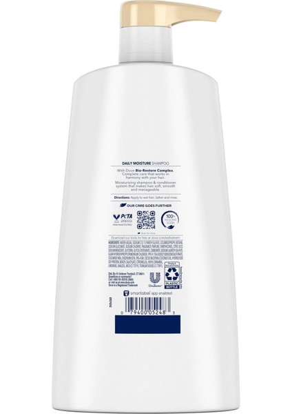 Günlük Nemlendirici Şampuan 750ml
