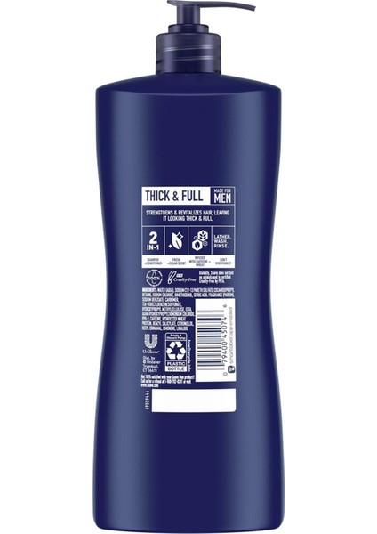 Men Thick & Full 2-In-1 Şampuan 828ML