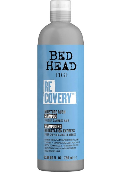 Bed Head Kuru ve Hasarlı Saçlar Için Nemlendirici Şampuan 750ML