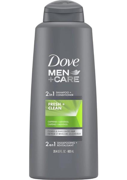 Men Fresh Clean 2in1 Şampuan ve Saç Kremi 603ML