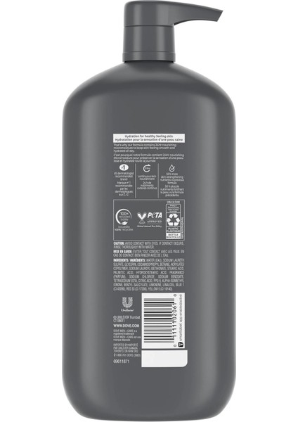 Men Hydrating Clean Comfort Vücut + Yüz Yıkama 887ML