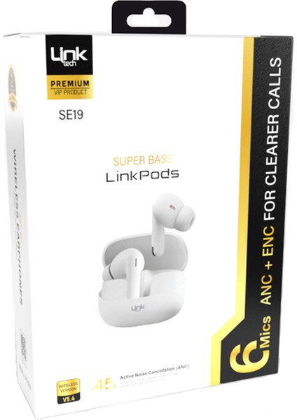 SE19 Premium Anc Tws Kablosuz Kulak İçi Bluetooth Kulaklık