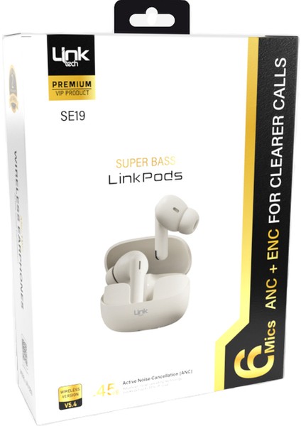 SE19 Premium Anc Tws Kablosuz Kulak İçi Bluetooth Kulaklık