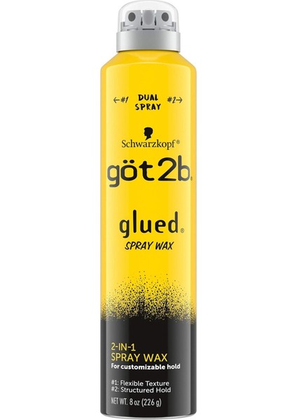 Glued 2in1 Spray Wax 226GR