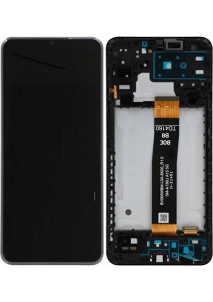 Samsung Uyumlu Galaxy SM-A047 A04S Ekran LCD Dokunmatik Full Çıtalı