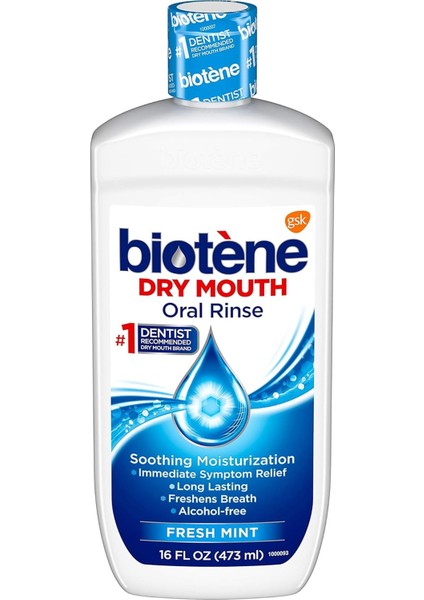 Dry Mouth Ağız Bakım Suyu Fresh Mint 473ML