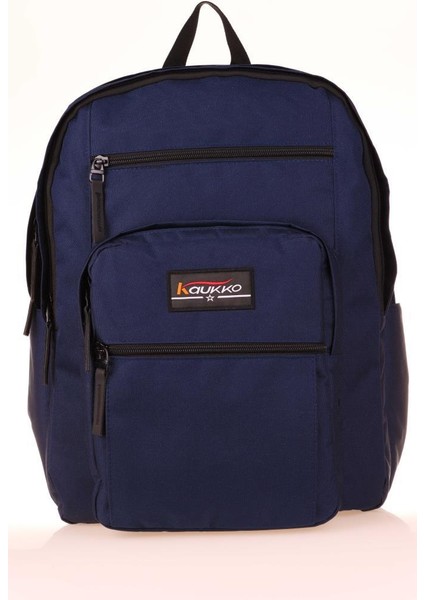 Full Pocket Okul Sırt Çantası Laivert K1601