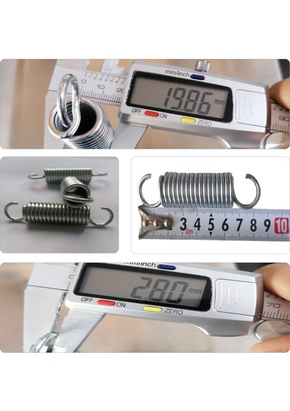 Fırınlanmış Sıkı Sargılı Step Trambolin Yayı 8,5 cm - 10 Adet