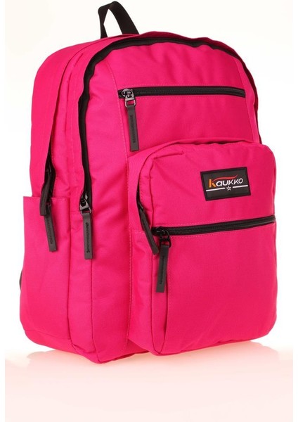 Full Pocket Okul Sırt Çantası Koyu Pembe K1604 fırsatları