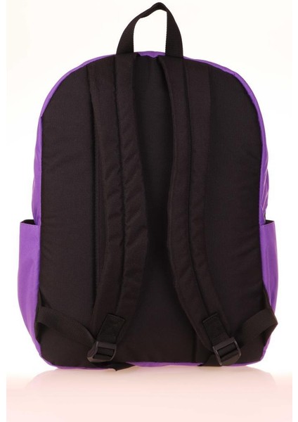 Full Pocket Okul Sırt Çantası Mor K1606 modelleri