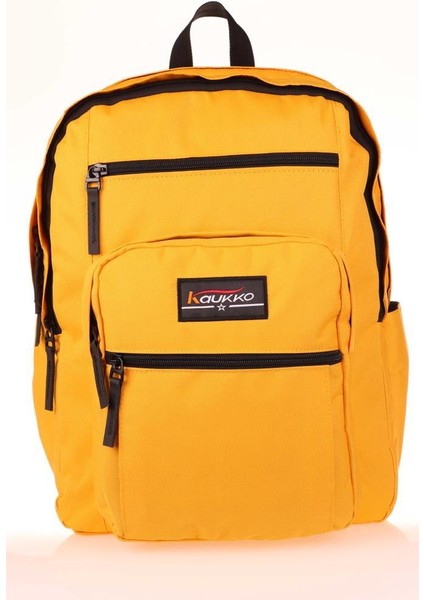 Full Pocket Okul Sırt Çantası Sarı K1610