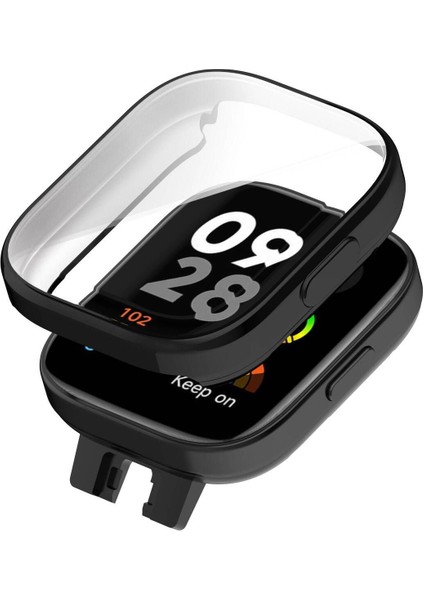 Xiaomi Redmi Watch 3 360 Derece Korumalı Kasa ve Ekran Koruyucu Watch Gard 30