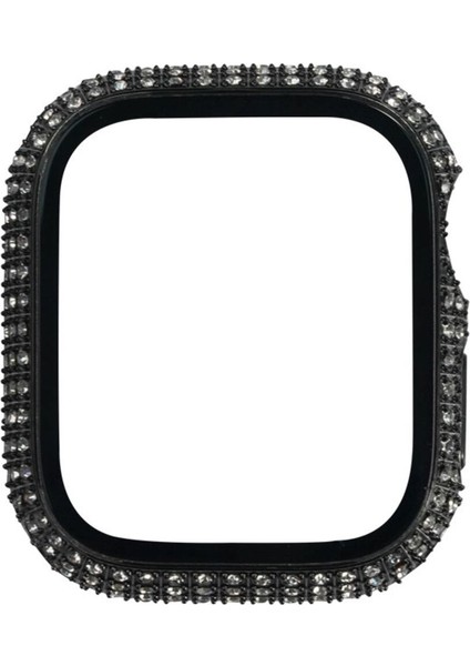 Apple Watch 7 45MM Zore Watch Gard 24 Kenarları Taşlı Sert Pc Kasa ve Ekran Koruyucu fiyatları