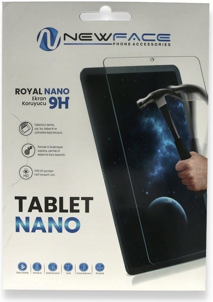 ECheffs Huawei Matepad T10S 10.1 Tablet Royal Nano - Ürün Rengi : Şeffaf - Lisinya