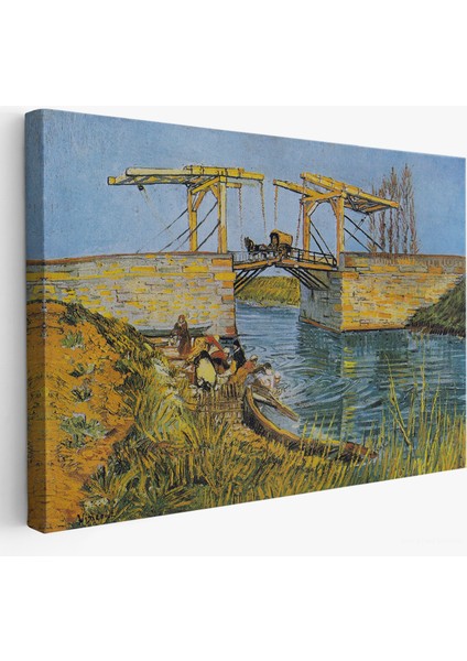 Vincent Willem Van Gogh - Arles Köprüsü Tablo - Bridge At ARLES-7154