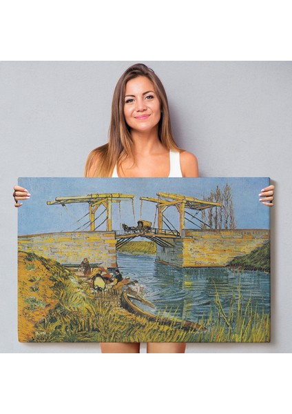 Vincent Willem Van Gogh - Arles Köprüsü Tablo - Bridge At ARLES-7154 fiyatları