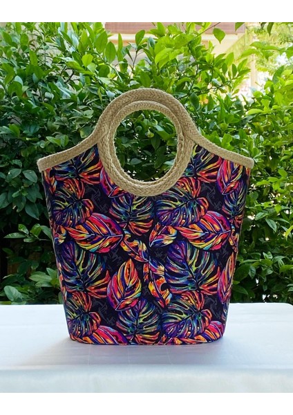 Plaj Bags Plaj Çantası Pinsola Çiçeği