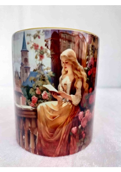 Old Time LADY50 Vintage Baskı Büyük Boy Kupa fiyatları