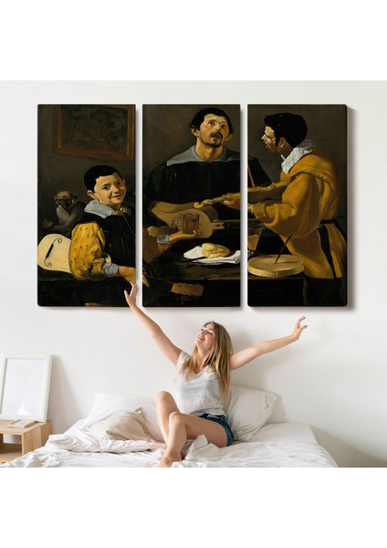 Diego Velazquez - Üç Müzisyen Tablo - Three MUSICIANS-7147 indirimleri