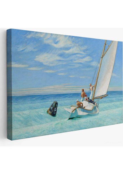 Edward Hopper - Ground Swell Yelkenli TABLOSU-7077