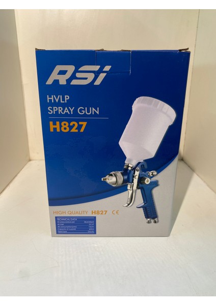 Rsi H827 Boya Tabancası 1.3 mm fırsatları