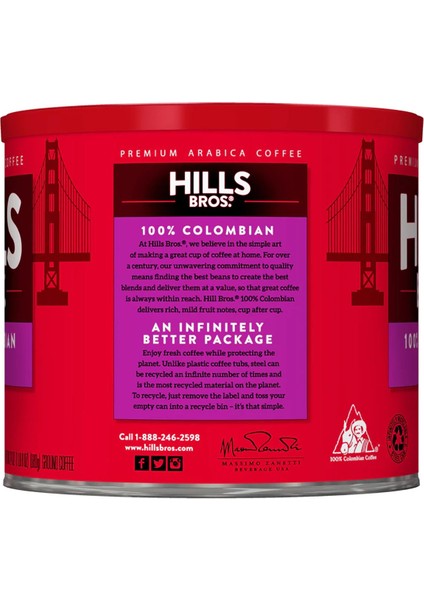 100% Colombian Filtre Kahve 680GR x 6 Adet