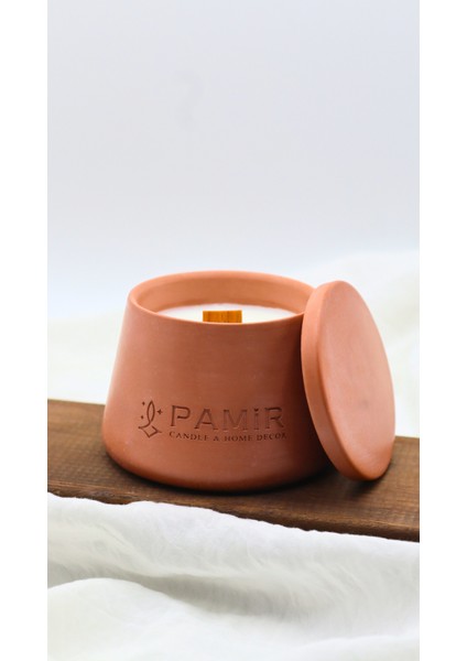Pamir Kokulu Mum-Kapaklı Beton