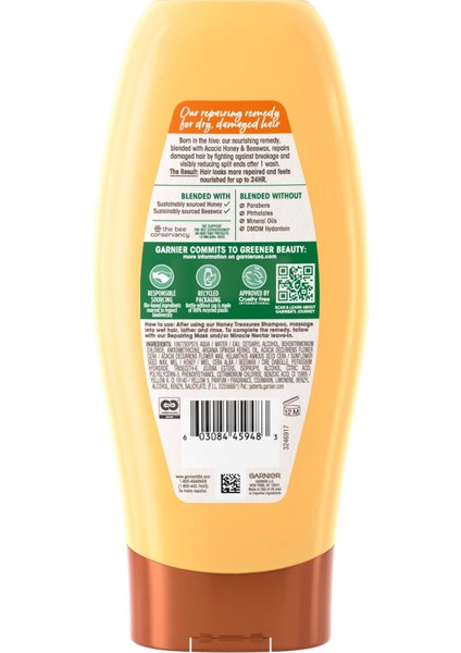 Whole Blends Bal Özlü Onarıcı Saç Kremi 650ML