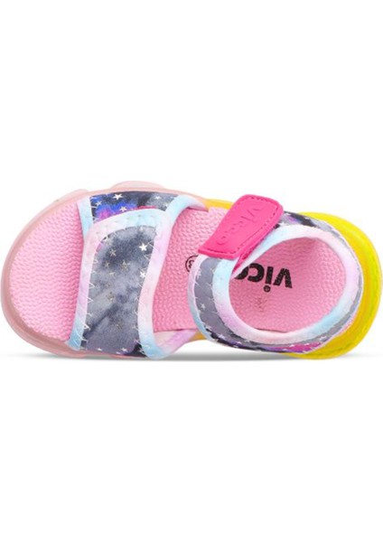 Nia Cırtlı Işıklı Kız Çocuk Sandalet 321.24Y.222 Siyah fırsatları