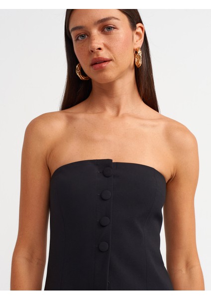 60549 Straplez Top-Siyah modelleri