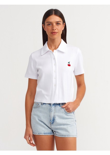 71507 Klasik Denim Mom Şort-Açık Mavi modelleri