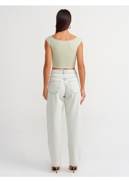 71505 Açık Renk Balon Denim Pantolon-Açık Mavi fiyatları