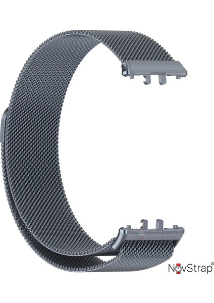 Samsung Galaxy Fit 3 ile Uyumlu Kordon Mıknatıslı Metal Hasır Kordon Kayış indirimleri