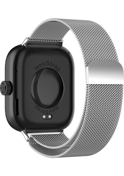 Xiaomi Redmi Watch 4 ile Uyumlu Kordon Mıknatıslı Metal Hasır Kordon Kayış indirimleri