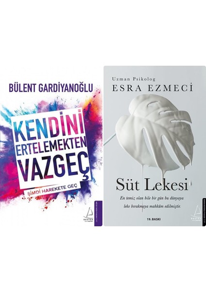 Kendini Ertelemekten Vazgeç - Süt Lekesi - 2 Kitap