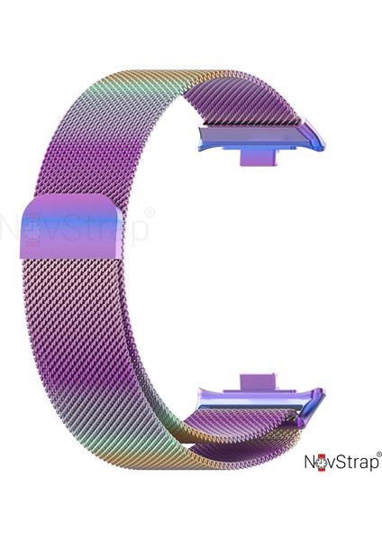 Xiaomi Redmi Watch 4 ile Uyumlu Kordon Mıknatıslı Metal Hasır Kordon Kayış fırsatları