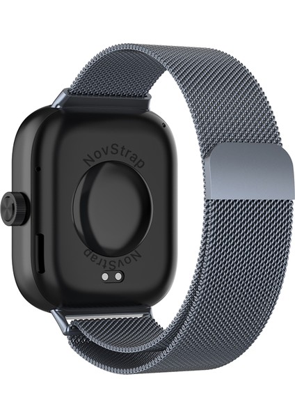 Xiaomi Redmi Watch 4 ile Uyumlu Kordon Mıknatıslı Metal Hasır Kordon Kayış indirimleri